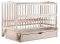 Кровать Babyroom Веселка маятник, ящик, откидной бок DVMYO-3  бук слоновая кость