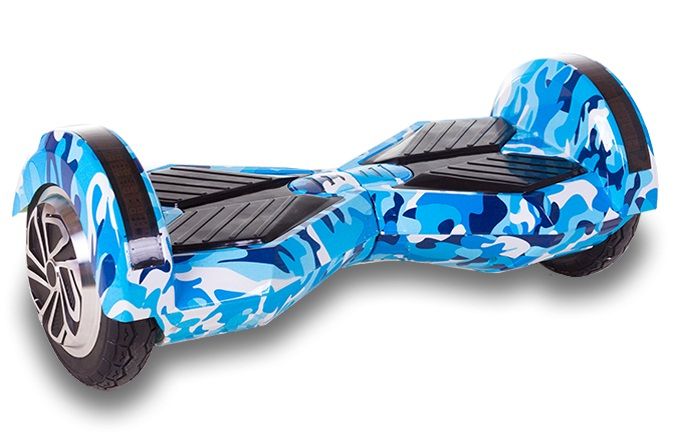 Гироборд Smart Balance lambo U6 8 дюймов LED Blue Camo (голубой камуфляж)