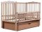 Кровать Babyroom Веселка маятник, ящик, откидной бок DVMYO-3  бук светлый (натуральный)