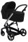Коляска 2 в 1 Ibebe i-stop Chrome IS7 black