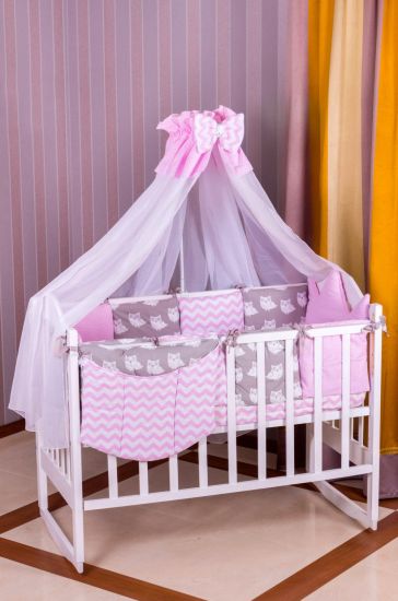 Детская постель Babyroom Bortiki lux-08 sowa