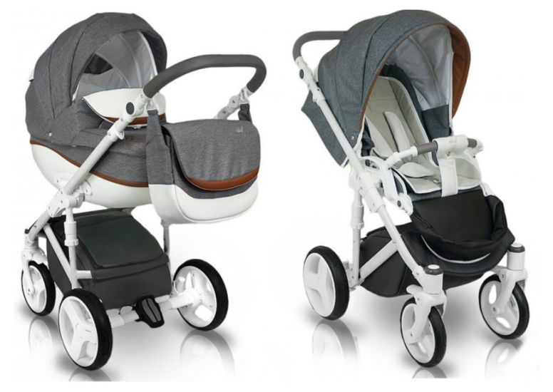 Коляска 2 в 1 Bexa Ideal New IN-1