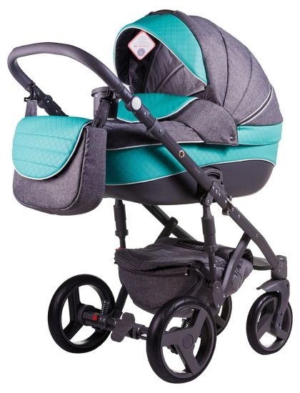 Коляска 2 в 1 Adamex Prince X-11-A
