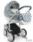Коляска 2 в 1 Bexa Cube (White Amo) CU-2