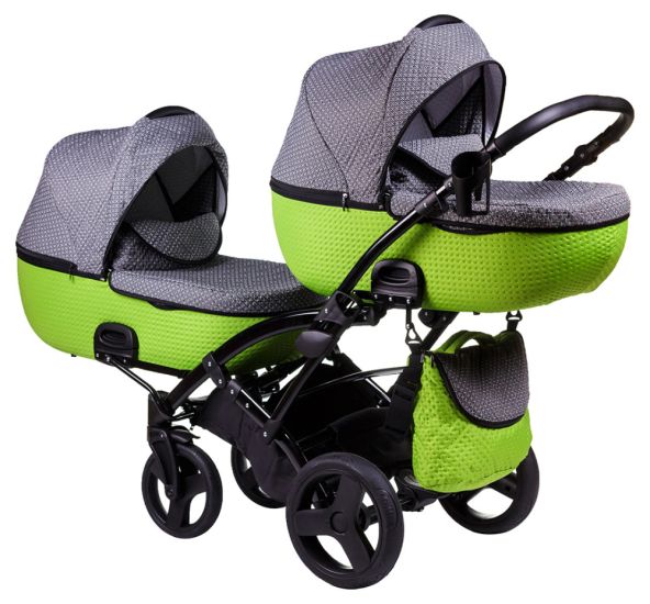 Коляска 2 в 1 для двойни Tako Jumper Duo R-4 03