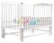 Кровать Babyroom Веселка маятник, откидной бок DVMO-2  бук белый