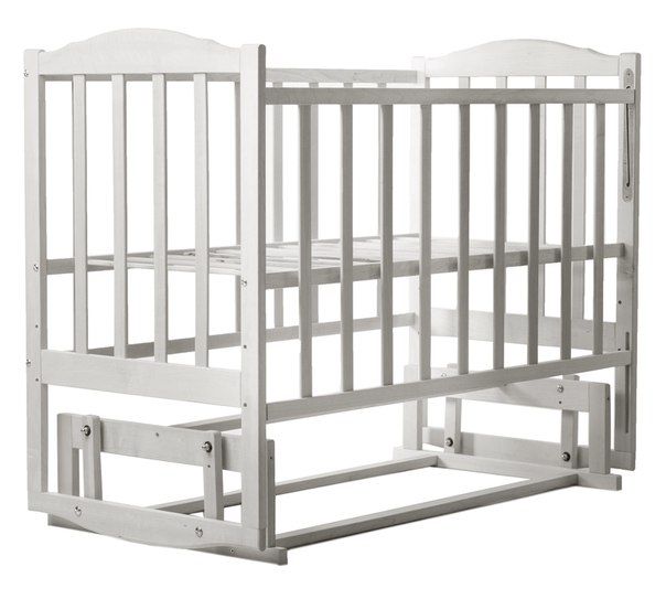 Кровать Babyroom Зайчонок Z202 маятник  слоновая кость