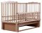 Кровать Babyroom Веселка маятник, откидной бок DVMO-2  бук светлый (натуральный)