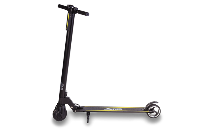 Электросамокат SNS Aluminium - 5,5 дюймов Black (Черный)