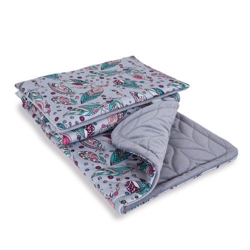 Комплект в кроватку Ceba Baby Плед (75x100) + подушка (30x45)  plumas
