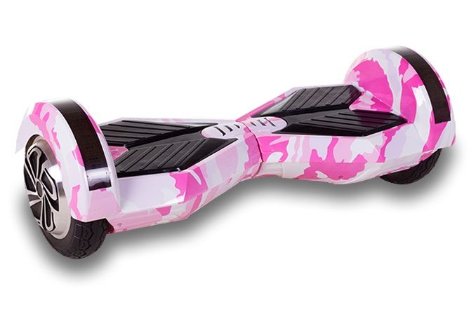 Гироборд Smart Balance lambo U6 8 дюймов LED Pink Camo