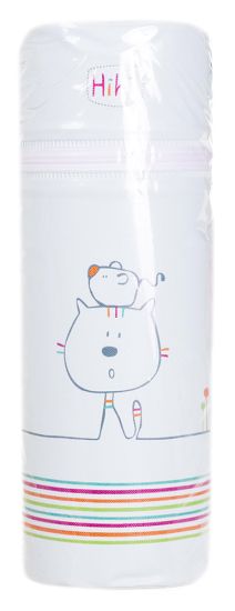 Термоконтейнер Ceba Baby Standard 63*63*225мм  светло-бирюзовый (кот, мышь)