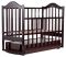 Кровать Babyroom Дина D303 маятник, ящик  венге